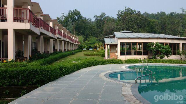 Corbett Rattan Otel Garjia Dış mekan fotoğraf